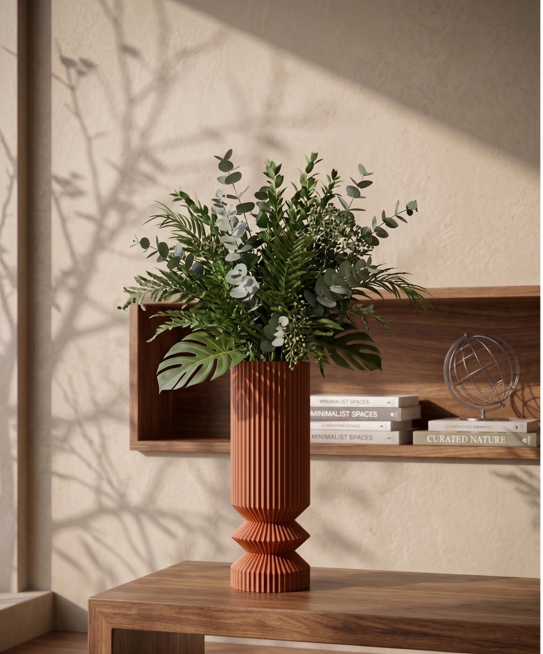 FLORERO SORELLE I TERRACOTA