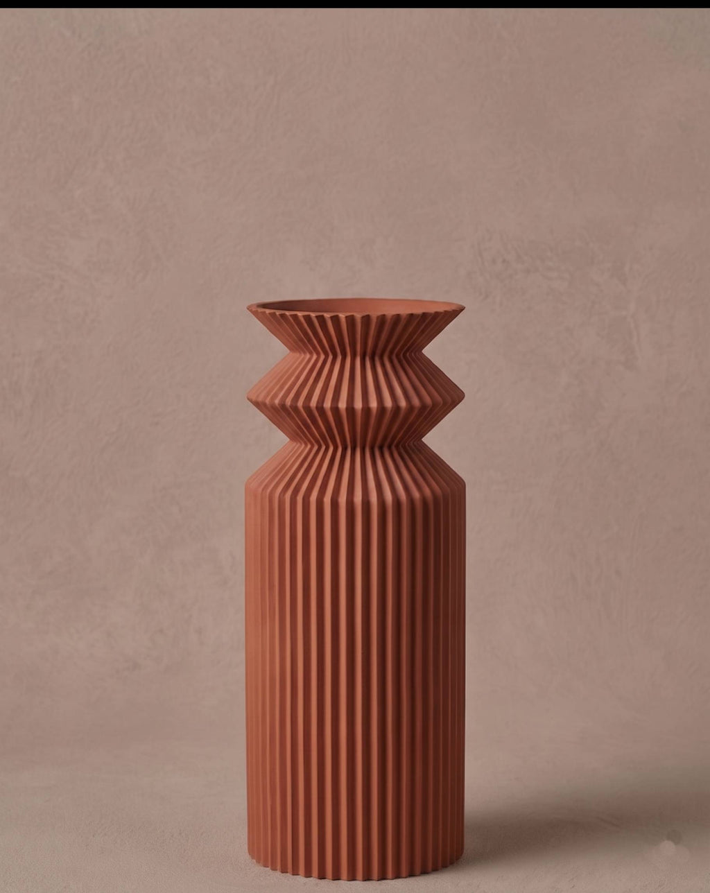 FLORERO SORELLE II TERRACOTA